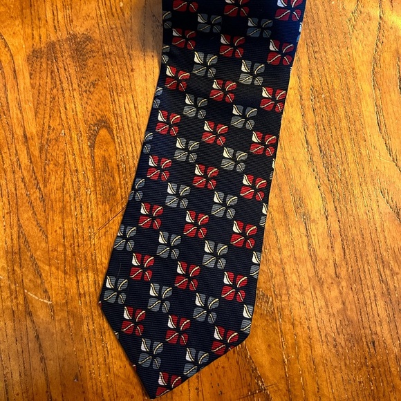 Vintage Burberrys of London Men’s 100% Pure Silk Tie - Picture 1 of 7